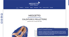Desktop Screenshot of meggetto.it
